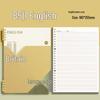 Thickened Loose-Leaf 5-Subject Notebooks for Students: Removable Pages & Error Correction Section