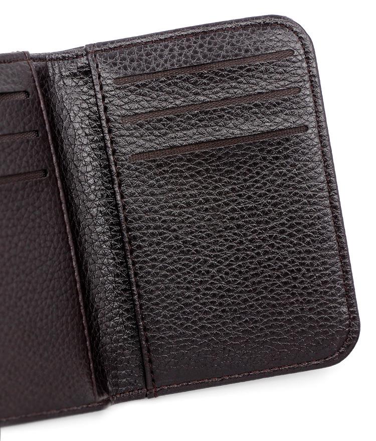 Men's Portable Multi-Functional Large Capacity Slim Card Holder with Multiple Slots