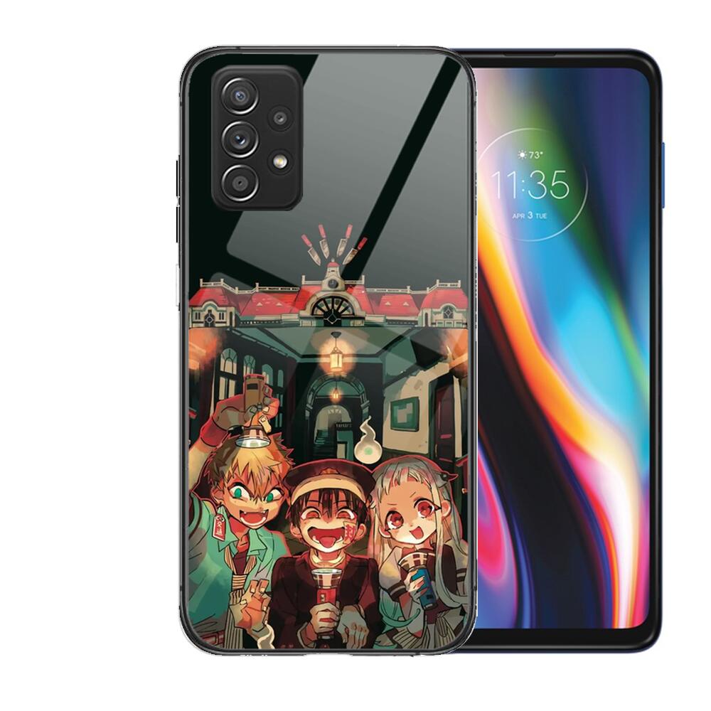 Toilet-bound Hanako-Kun Anime Tempered Glass Case Phone For Samsung Galaxy A51 A71 A60 A70S A70 A80 A21S A41 A20E A50 A30S 5g A3