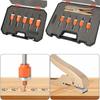 5/6Pcs Countersink Drill Bit Woodworking Counterbore Hole Drill Bits Countersink Bit Depth Adjustable Drill Drilling