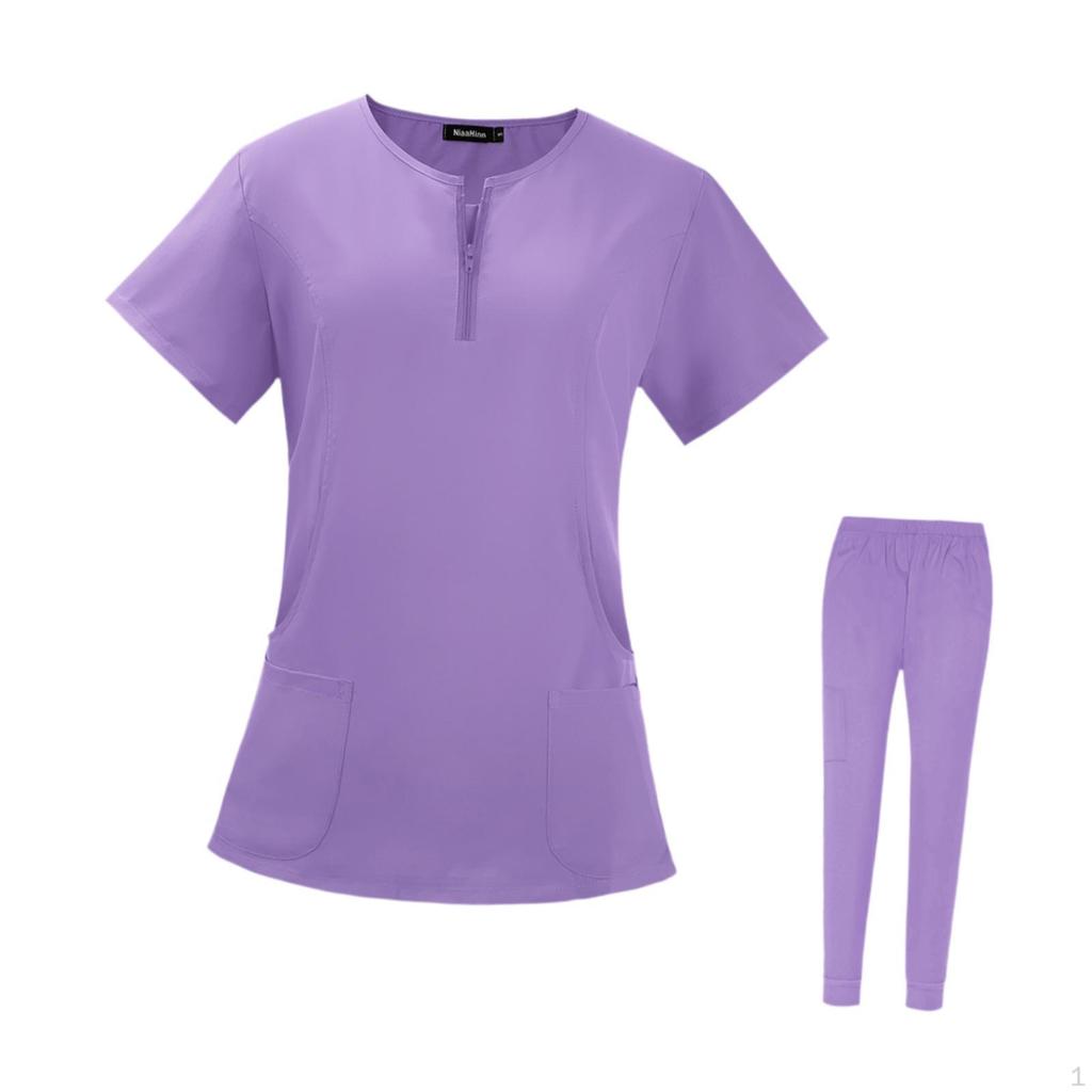 Care Uniforms Peeling Set Nurse Top And Pants Women Work Suits for Spa