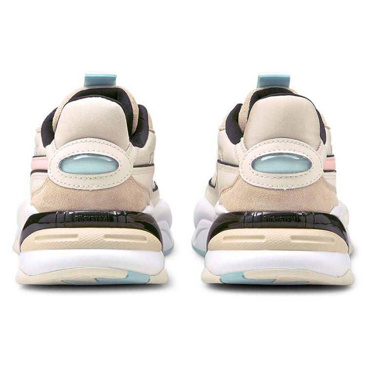 Puma Rs-2K Fabric Sports Low-Top Lifestyle Shoes Women Sneaker Khaki Pink 375134-01