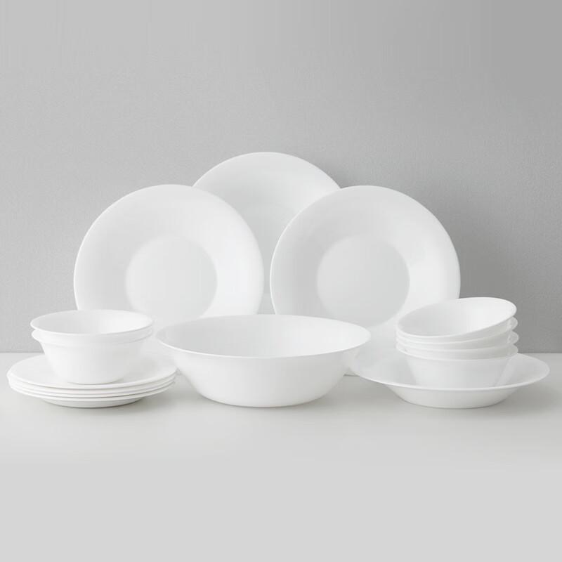 

Huohou Nordic Jade White Набор столовой посуды из закаленного стекла на 15 предметов