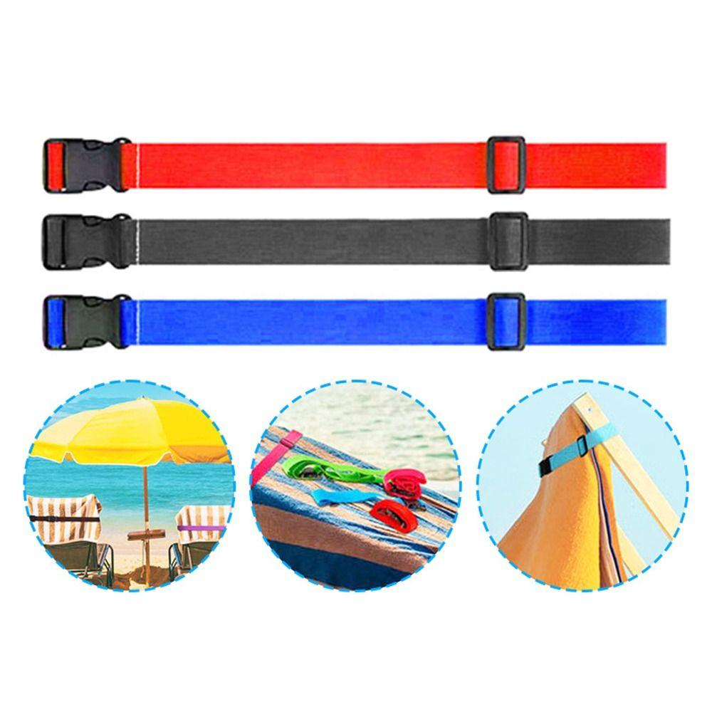 Przenośny elastyczny pasek na ręczniki Wielofunkcyjny uchwyt na ręczniki plażowe Nowe klipsy na ręczniki plażowe