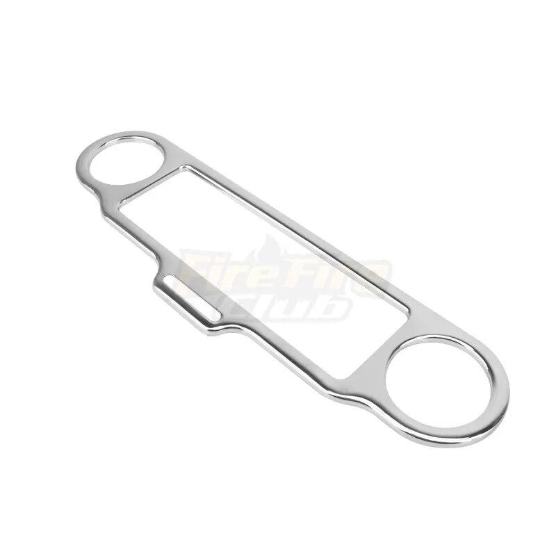 Motorcycle Accent+Speedometer+Speaker Trim Ring Set Chrome For Harley Touring Electra Street Glide 1996-2013