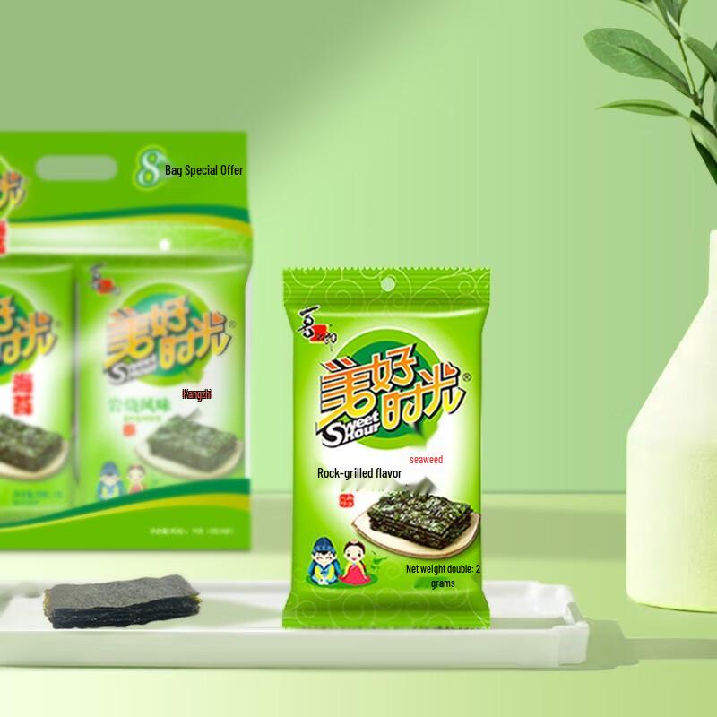 Mei Hao Shi Guang Korean Style Roasted Seaweed Snacks