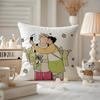 Anime Heartstopper Kissenbezug Milbendichter Kissenbezug Versteckter Reißverschluss seidiger Kurzflor Sofakissenbezug