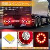 Ygmylandbb LED Truck Tail Lamp Trailer Tail Light 24V (Brake, Small and Back