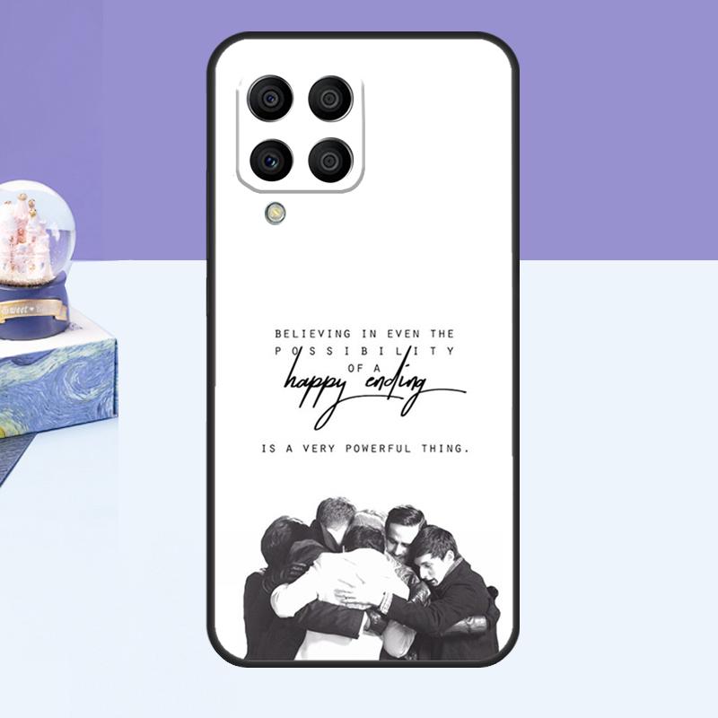 Captain Swan Once Upon A Time Case For Samsung Galaxy M53 M33 M15 M35 M55 M11 M14 M34 M54 M31 M51 M12 M32 M52 M16 M36 M56