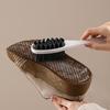 2 In 1 Scrub Suede Shoe Brush Double-sided Shoe Cleaning Brush Suede Cleaner Household Cleaning Brush Soft TPR Laundry Brush