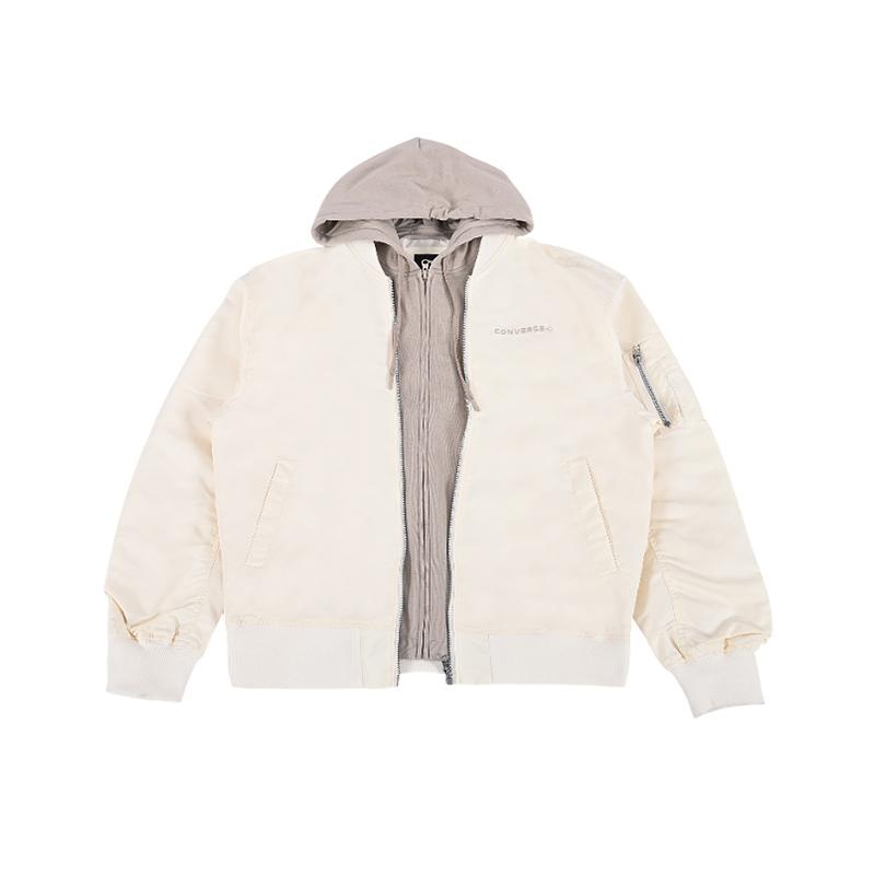 Converse Puffer Jacket Unisex Beige 10028456-A01 M