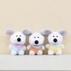 Fluffy Plush Dog Keychain Sweet And Quirky Poodle Stuffed Toy For Bags