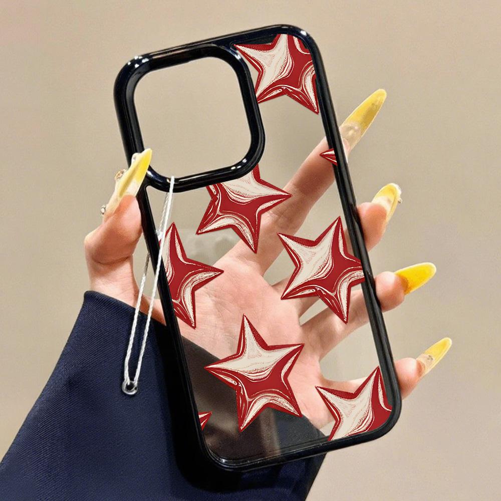 Acrylic Phone Case for iPhone 11 12 13 14 Pro 12 14 16 Pro Max for Samsung A16 A36 A56 S24 FE High-quality Painted Anti-fall Mobile Phone Case