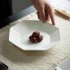 Ru Han White Ceramic Dinner Plate