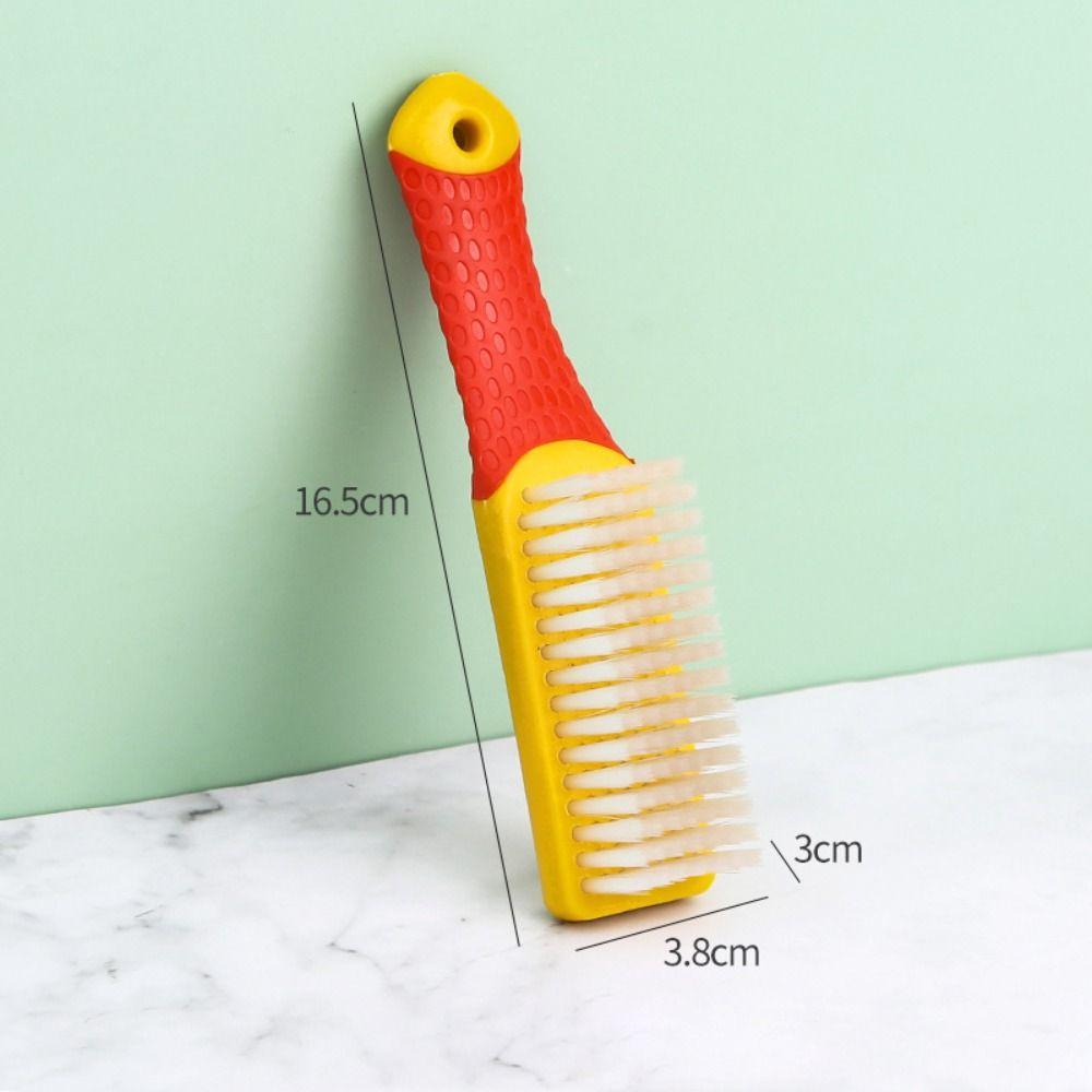 Accessories Multipurpose Cleaning Brush Long Handle Household Cleaning Soft Bristled Brush Rubber Grip Shoe Brush