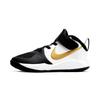 Team Hustle D9 PreSchool 'Black Metallic Gold' (Unisex) Black / White / Metallic Gold Kids' Basketball Shoes AQ4225 004