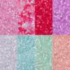 100 Stück/Los 4mm farbige Glas Katzenaugenperlen rund lose Abstandshalterperlen für DIY Schmuckherstellung Halsketten Ohrringe Bastelbedarf