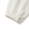 Li Ning Sports Lifestyle Series Casual Cuffed Logo Knitted Sweatpants Women Bottoms Champagne-White AKLV132-1
