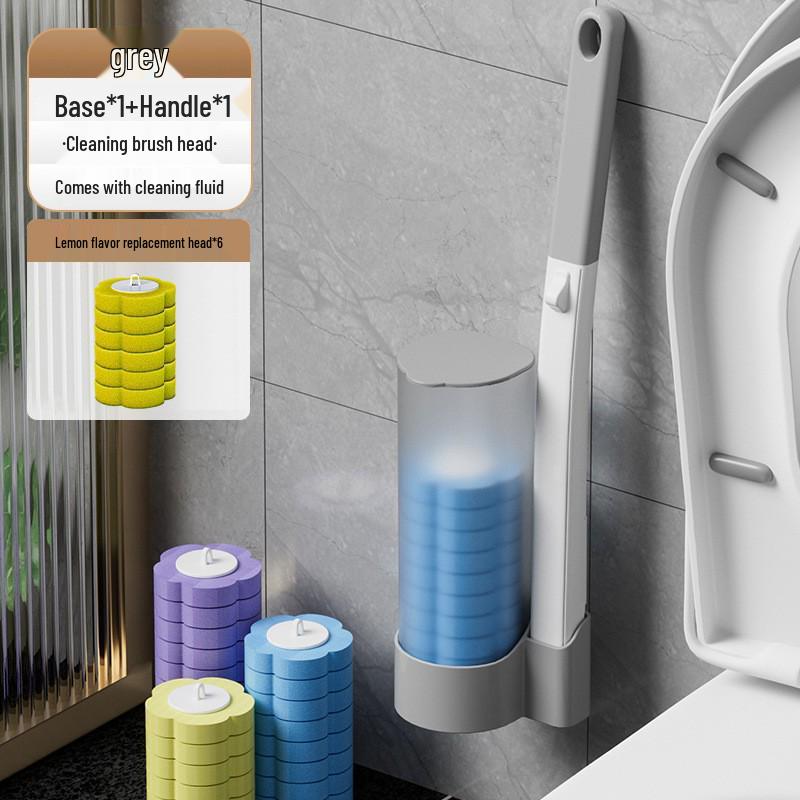 Set scopino per WC usa e getta: Sterile, Senza Angoli Morti, Manico Lungo per Pulizie Domestiche