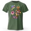 2026Latest Toy Story 5 Series Pure Cotton Short Sleeved Menswomens Daily Casual Soft Highquality Tshirt Plus Size Loose Top