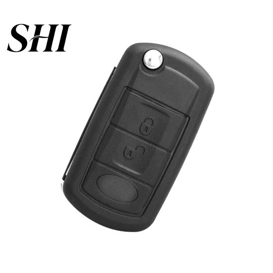 3 Button Folding Key Shell Case for Land Rover Range Sport LR3 Discovery