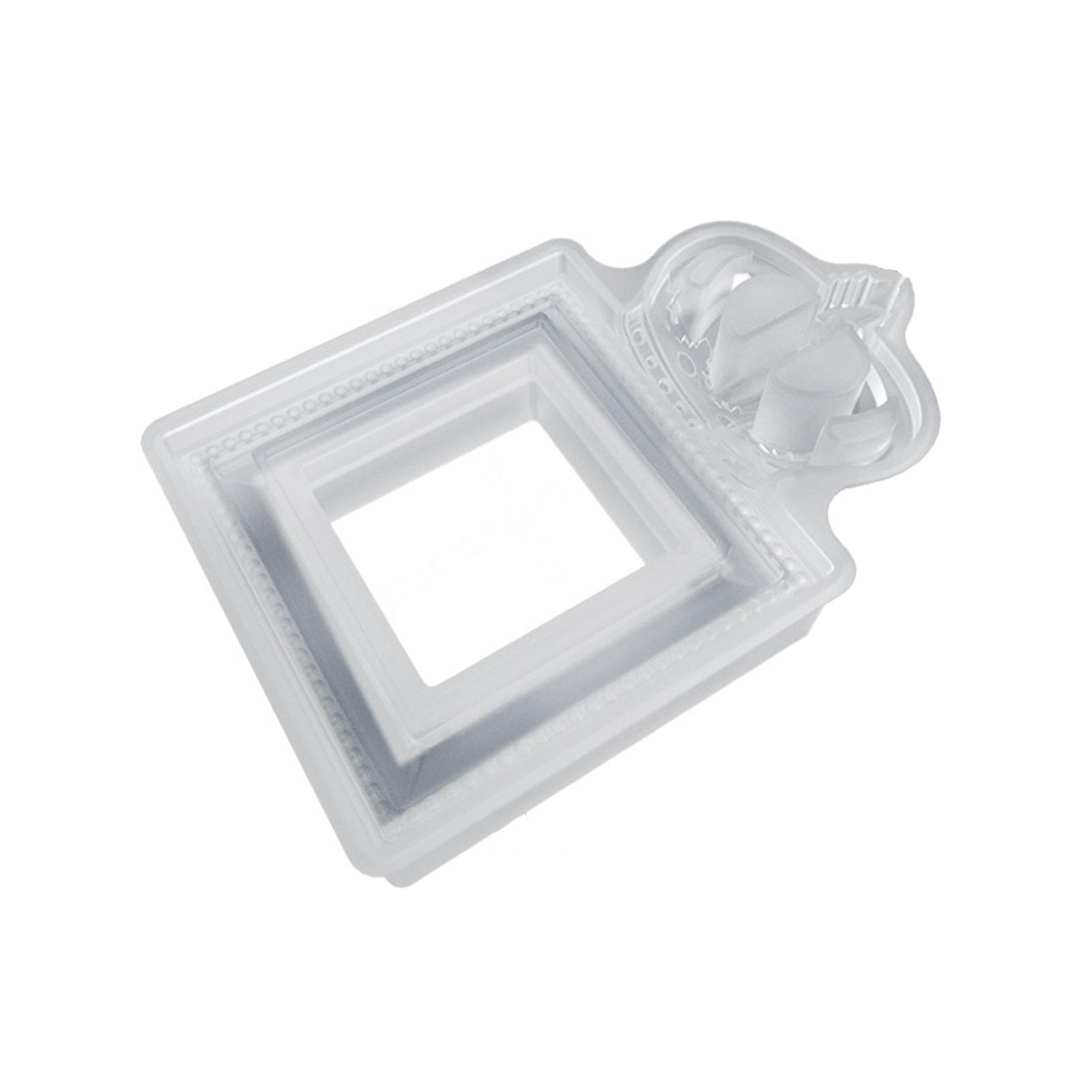 

DIY Heart Oval Square Oblong Photo Frame Resin Silicone Mold Desktop Decoration Epoxy Resin Molds Handicraft Accessories