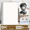 8K Sketch & Drawing Paper: A3 & A4 Thickened Art Student White Paper for Handwritten and Pencil Use