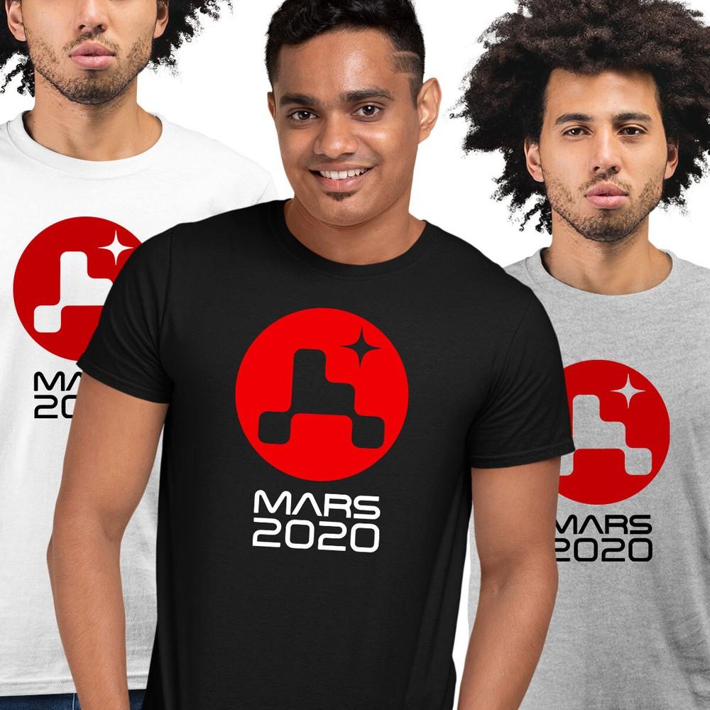 Mars 2020 TShirt Space Landing 2021 Nasa Tee Joe Rogan Red Planet Unisex Top L