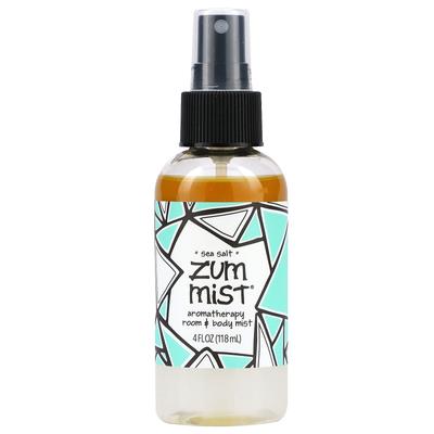 Zoom Mist, Aromaterapeutyczna mgiełka do pomieszczeń i ciała, Zapach soli morskiej, 4 uncje płynu