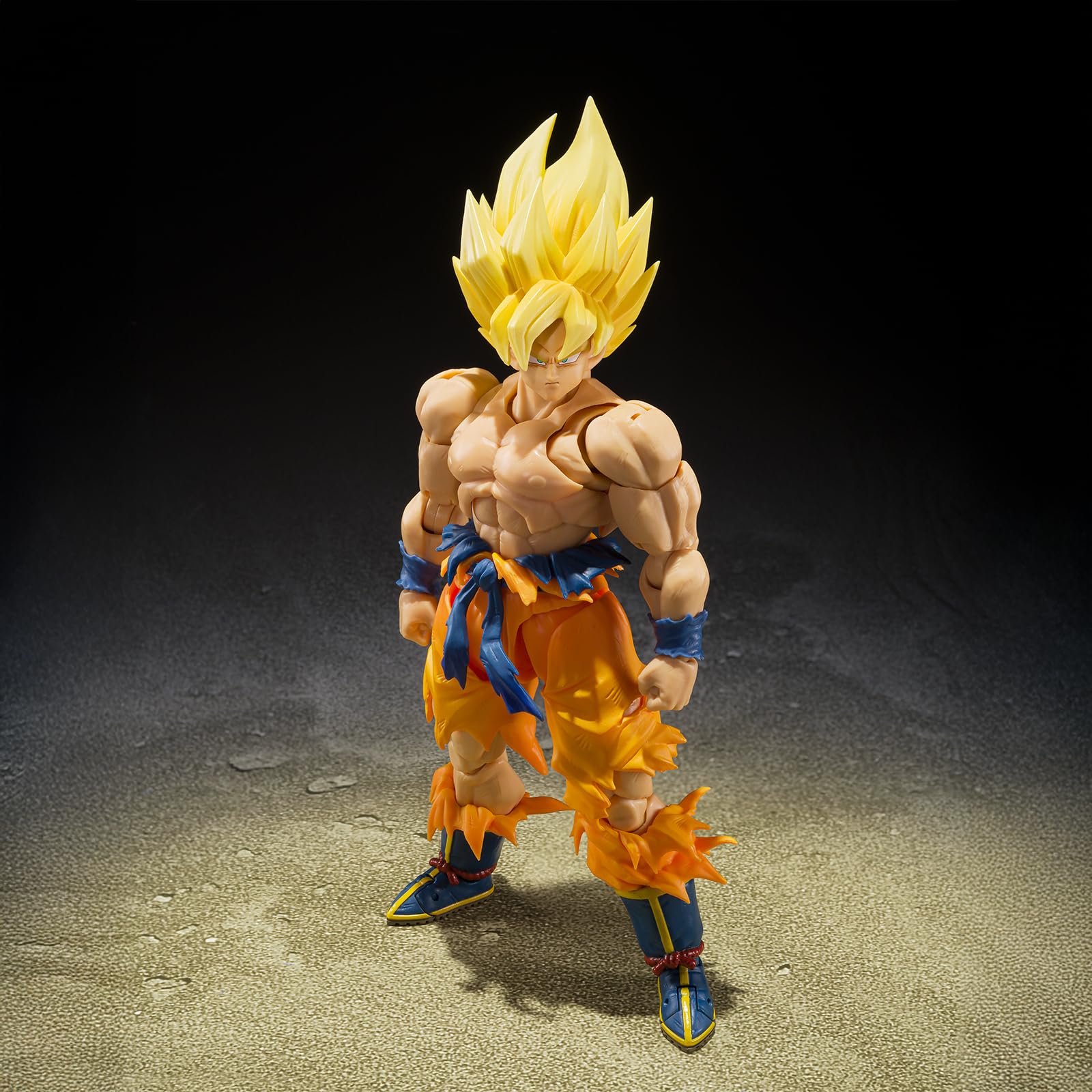 TAMASHII NATIONS Super Saiyan Son Goku Super 145mm PVC ABS Painted Action Figure S.H.Figuarts -Legendary Saiyan- [BEST SELECTION] Approx. &