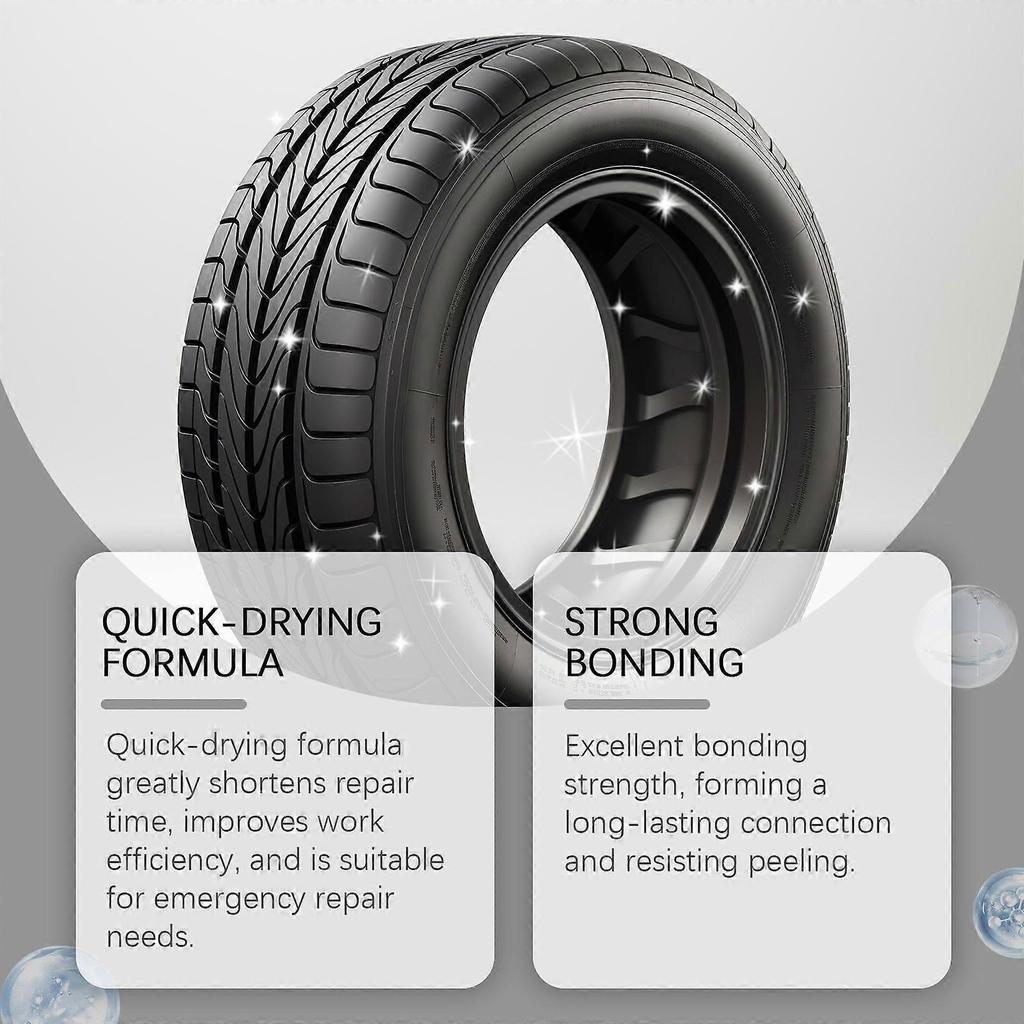 Limited time!!Rayhong Auto Tire Repair Adhesive, Auto Tire Repair Adhesive, Tire Crack Maintenance Sealant