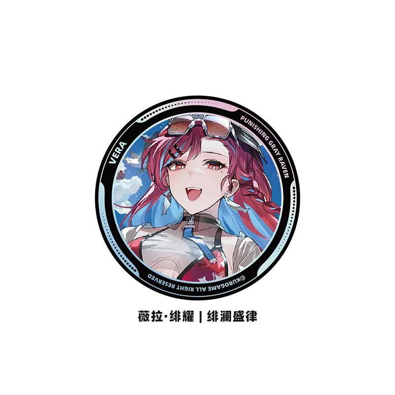 Sunsyea PUNISHING: GRAY RAVEN Official Merch Metal Badge Ayla Bambinata Bianca Changyu Hanying Kamui Karenina Lee Lucia Luna