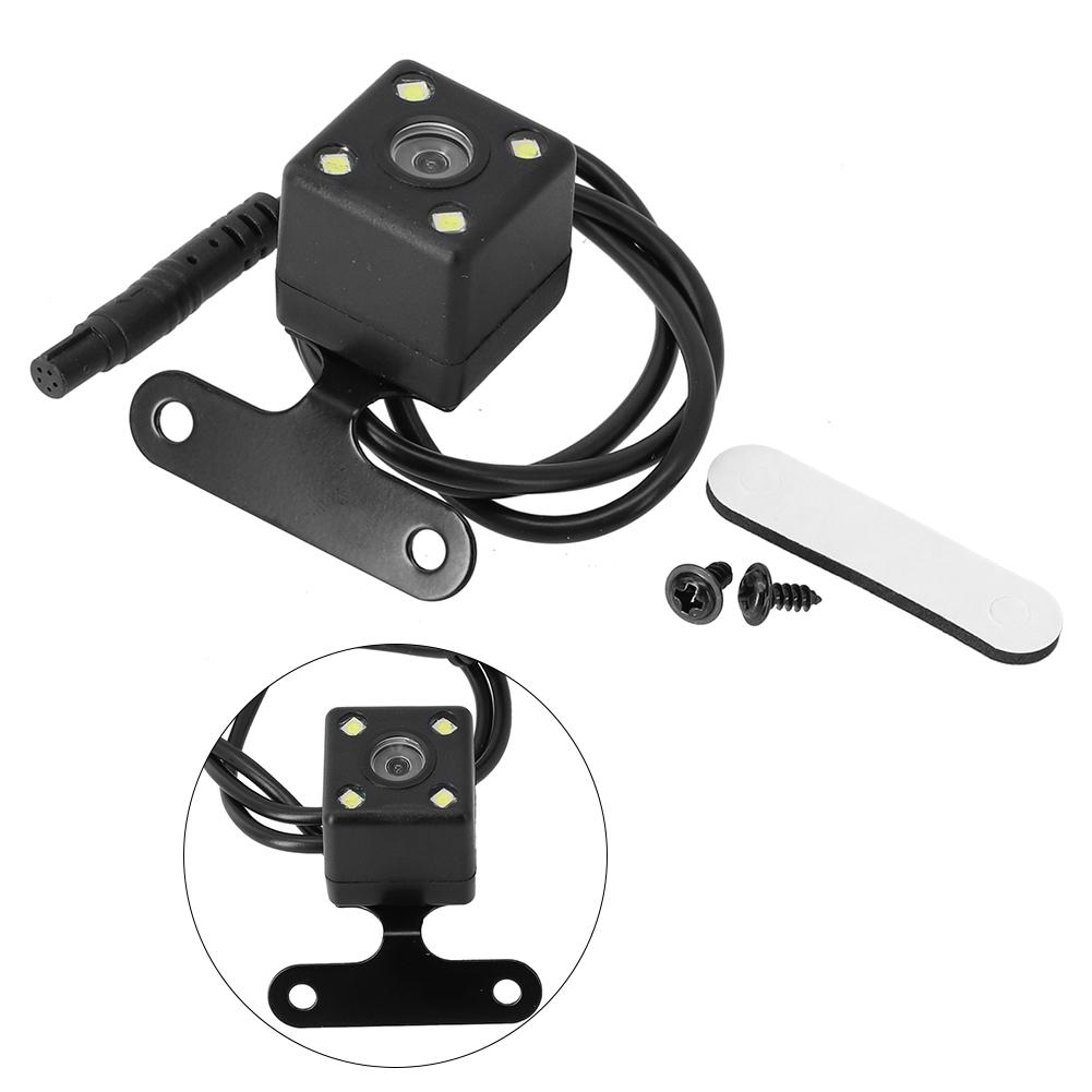 Car Rear View Camera 5Pin Video Port With 4 LED Night-Vision For Dash Cam
