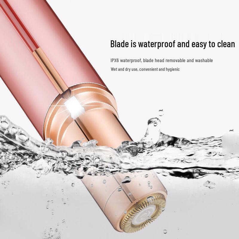 Electric Lipstick Shaver & Eyebrow Trimmer for Women - Multi-Use Personal Grooming Tool