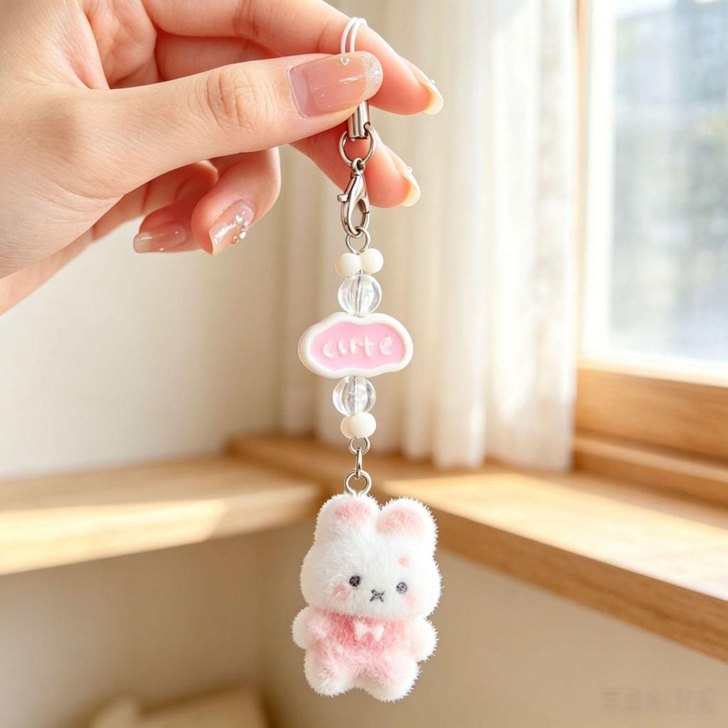 Japanese Miffy Rabbit Phone Chain Cartoon Pendant Lanyard Keychain