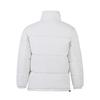 New Balance Down Jackets Unisex Ivory White Stand Collar Without Hood Moderate 5PC44273-IV