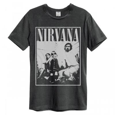 Amplified Unisex Adult Group Shot Nirvana T-Shirt