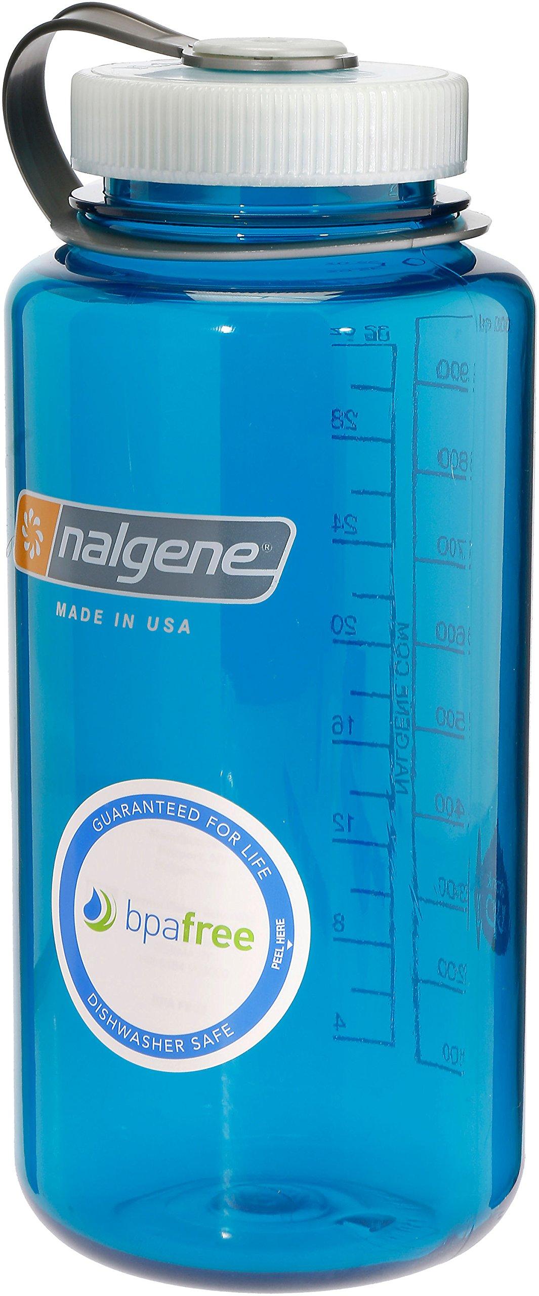 

Nalgene Color Bottle Wide Mouth Polyester Tritan Bottle Trout Green 91185 1.0L зелений