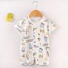 2026 Newborn Short Sleeve Jumpsuit Romper - Thin Style Bodysuit Pajamas