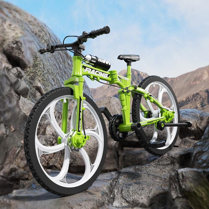 Plastic Mountain Bike Model Toy With Realistic Design For Boys And Collectors