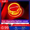 GLC GLB Car Cigarette Lighter Charger Dust Cover Dustproof Decoration Cap For Mercedes Benz AMG W204 W205 W203 W211 W212 W213 W