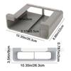 No-Punch Tinfoil Organizer Plastic Hanging Cabinet Storage Shelf Cling Film Organizer  Kitchen