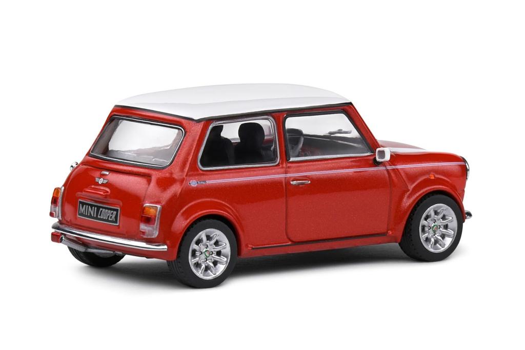 SOLIDO 1/43 Mini Cooper Sport 1997 Red/White Stripe SOLIDO MINI Cooper Sport
