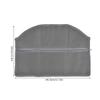 600D Oxford Hanger Diversion Safe Secure Gray Color Hidden Storage Hanger Pocket Compartment Fine Cutting Hanger Secret Safe