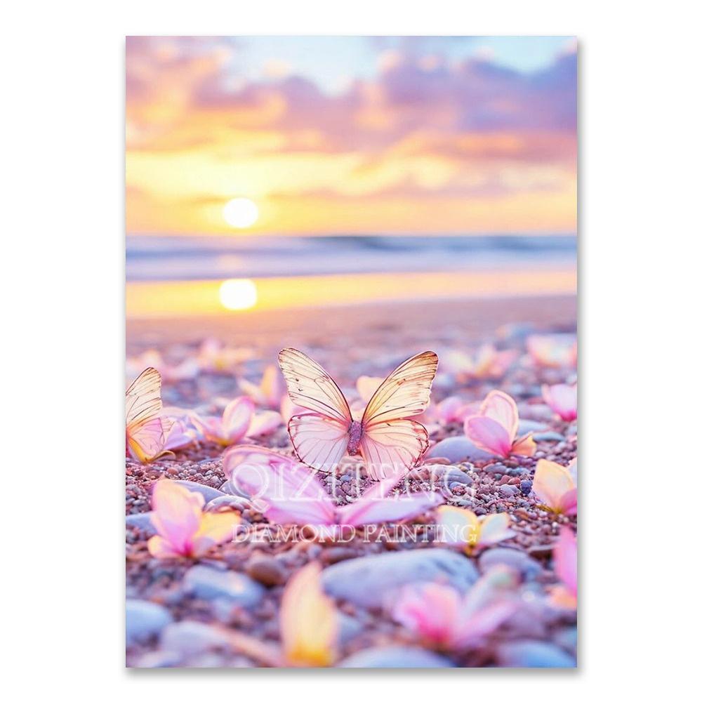 Europäische Architektur 5D DIY Diamantmalerei Set Naturlandschaft Voll Diamant Mosaik Kreuzstich Set Raumdekoration Geschenk