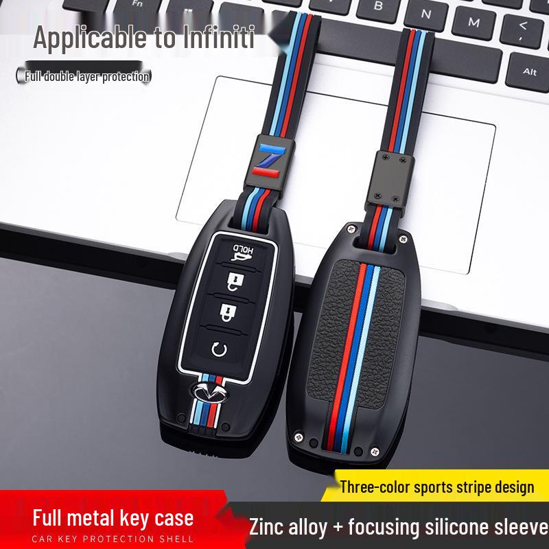 Infiniti QX50 and QX60 Premium Car Key Shell - Full Wrap Design for Men & Women
