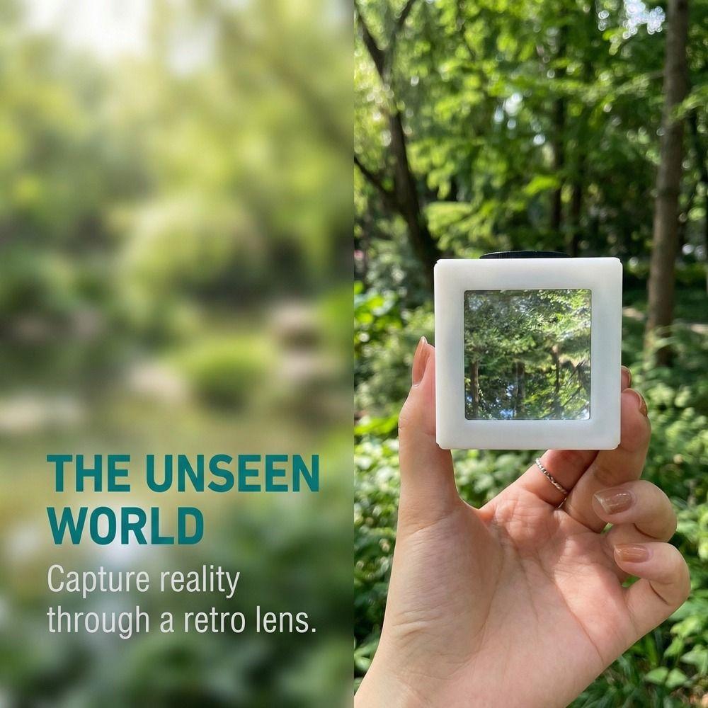 Vintage Waist Viewfinder Optical Lens Camera Finder Mini Portable Viewfinder Frame  Outdoor