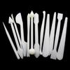 12Pcs 14Pcs Fondant Cake Carving Shaping Knife Smoother Sugar Craft Modelling Cutter Cake Pastry Carving Tool Cake Decor Tool