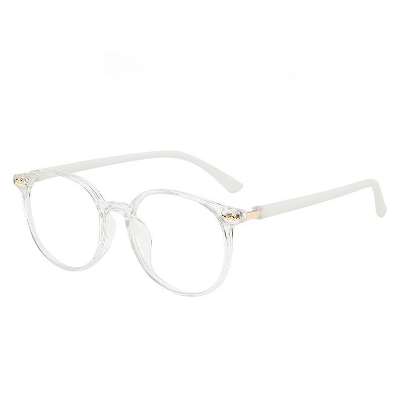 Fashion Round Frame Anti-Blue Light Presbyopia Glasses Unisex Retro High-Definition Comfortable Reading Eyewear 0 To +4.0