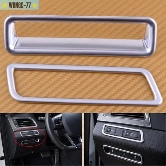 Fit For 2015-2017 Hyundai Sonata Center Console Control Switch Panel Cover Trim